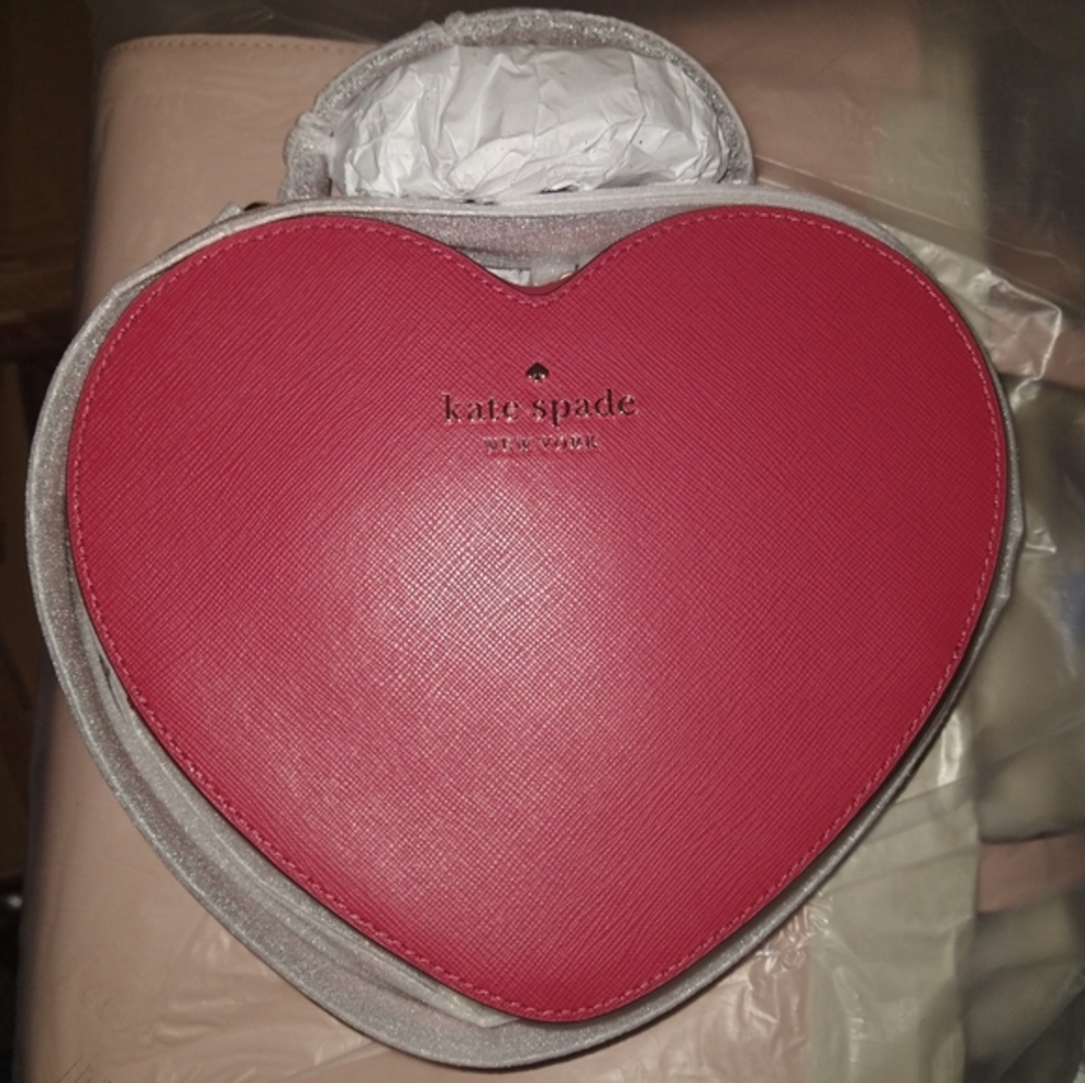 Kate Spade New York Love Shack Heart Purse Crossbody